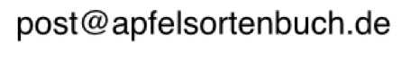Die E-Mail-Adresse als Bild